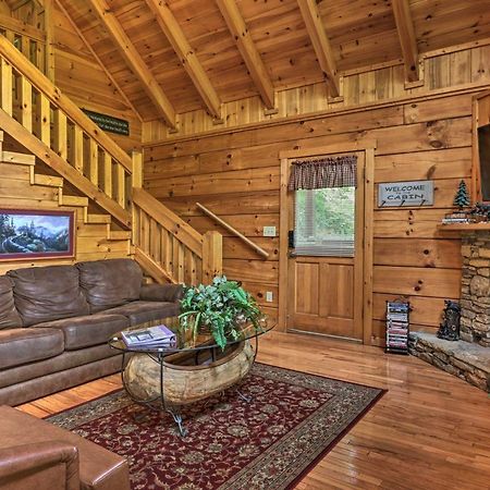 Gatlinburg Mountainside Escape With Deck And Hot Tub! Villa Eksteriør billede
