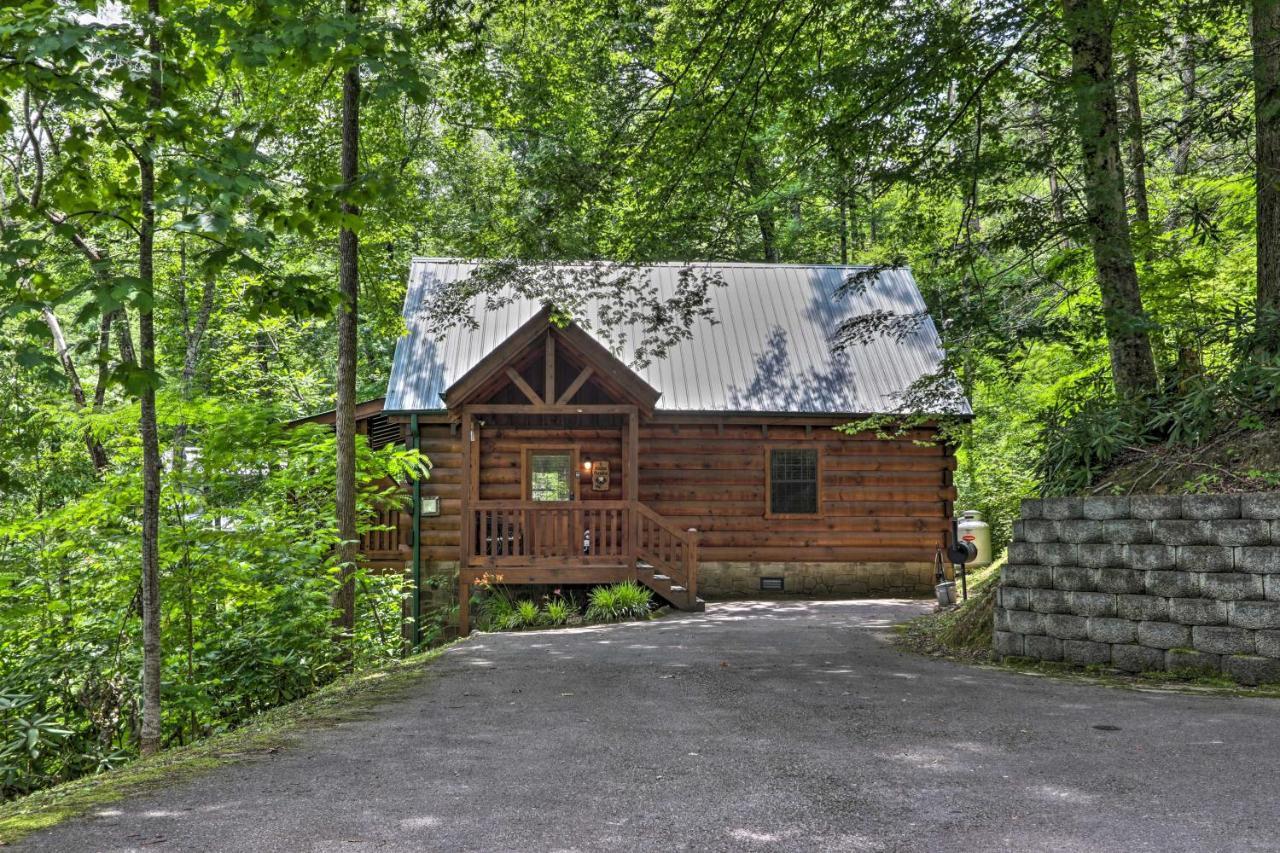 Gatlinburg Mountainside Escape With Deck And Hot Tub! Villa Eksteriør billede