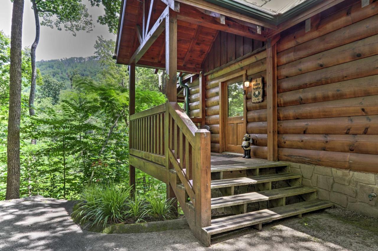 Gatlinburg Mountainside Escape With Deck And Hot Tub! Villa Eksteriør billede